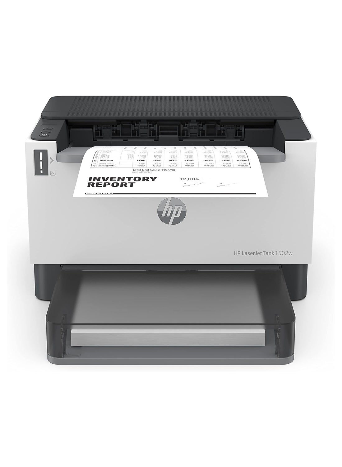 Compare LaserJet Tank 1502w Printer  Black and white, Compact Size; Energy Efficient, Dualband WiFi; Up to 20,000 pages per month duty cycle White at KSA Price