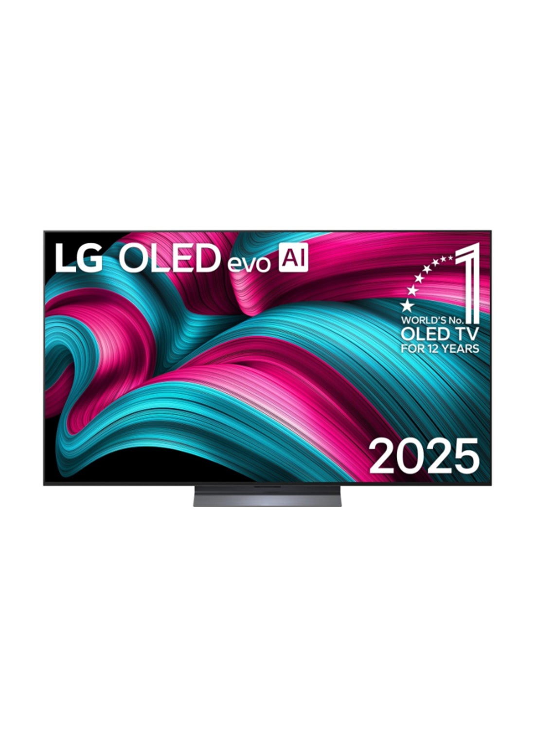 Compare 77 Inch LG OLED EVO AI C5 4K 144Hz Smart TV AI Magic remote webOS25 2025 OLED77C56LAAMAG black at KSA Price