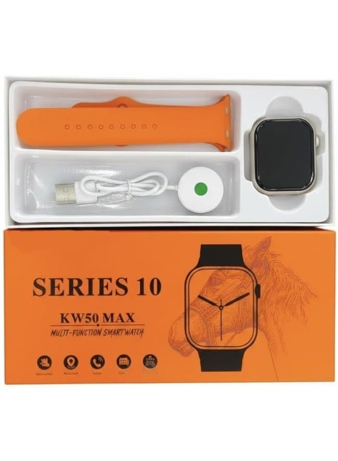 Series Smart Watch KW50 Max with Fitness Tracking,…