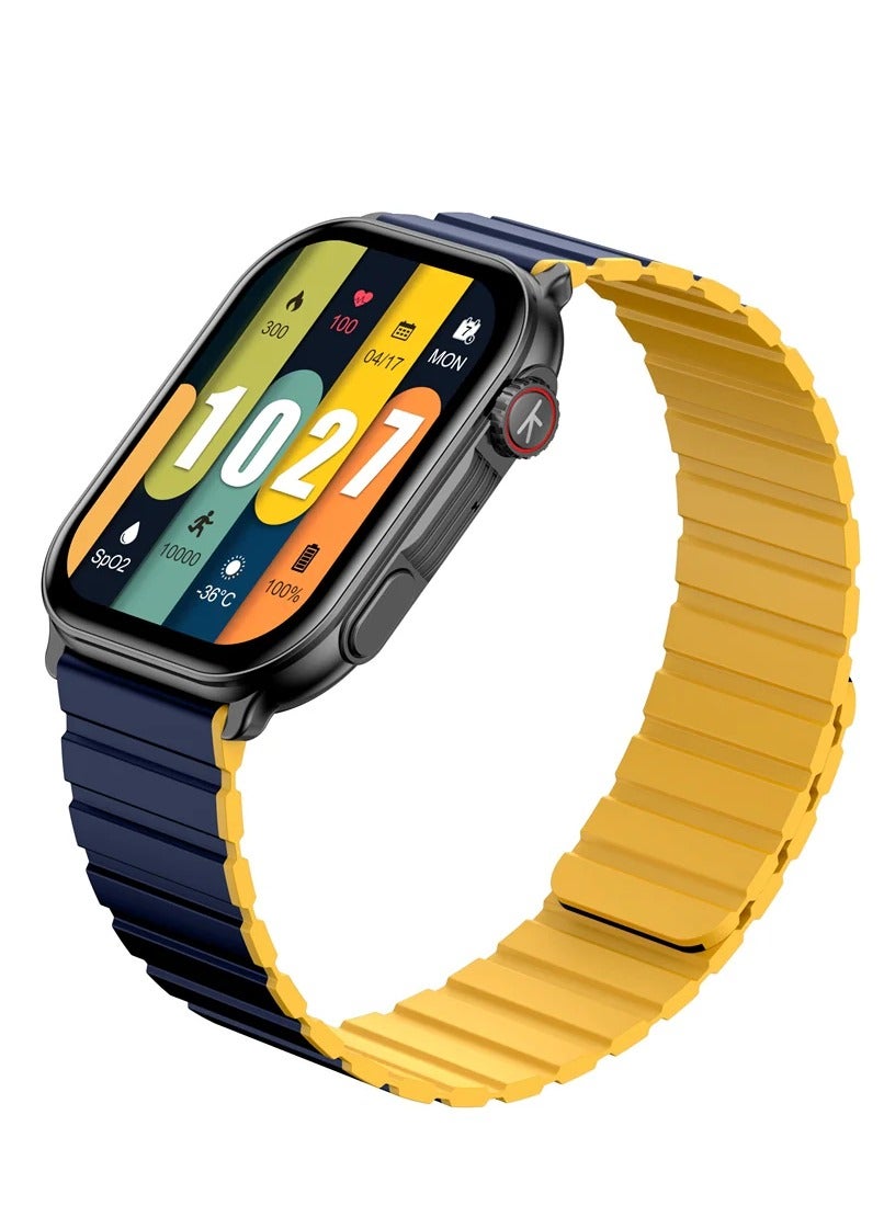 Compare Kieslect Ks Pro Smartwatch 2.01 AMOLED Display HD Bluetooth Call Abnormal Heart Rate Monitor AOD Sport Men Women Smart Watch Black  extra black strap free at KSA Price