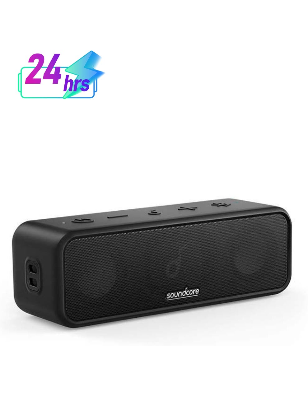 Compare Bluetooth Speaker with Stereo Sound, Pure Titanium Diaphragm Drivers, PartyCast Technology, BassUp, 24H Playtime, IPX7 Waterproof, App, Custom EQ, Home, Outdoor, Beach Black at KSA Price