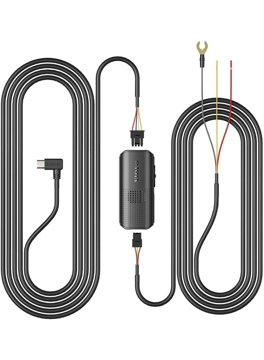 Compare HK6 Dash Cam Hardwire Kit USB‑C 4M – USB‑C Hard Wire Kit for Dash Cameras 12V24V, Low Power Consumption with Hybrid Parking Mode & Voltage Protection at KSA Price