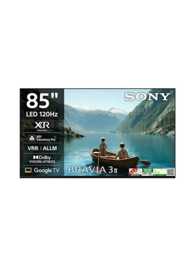 Compare 85inch 4K Ultra HD display for an immersive, detailed viewing experience. 85XR30M2 black at KSA Price