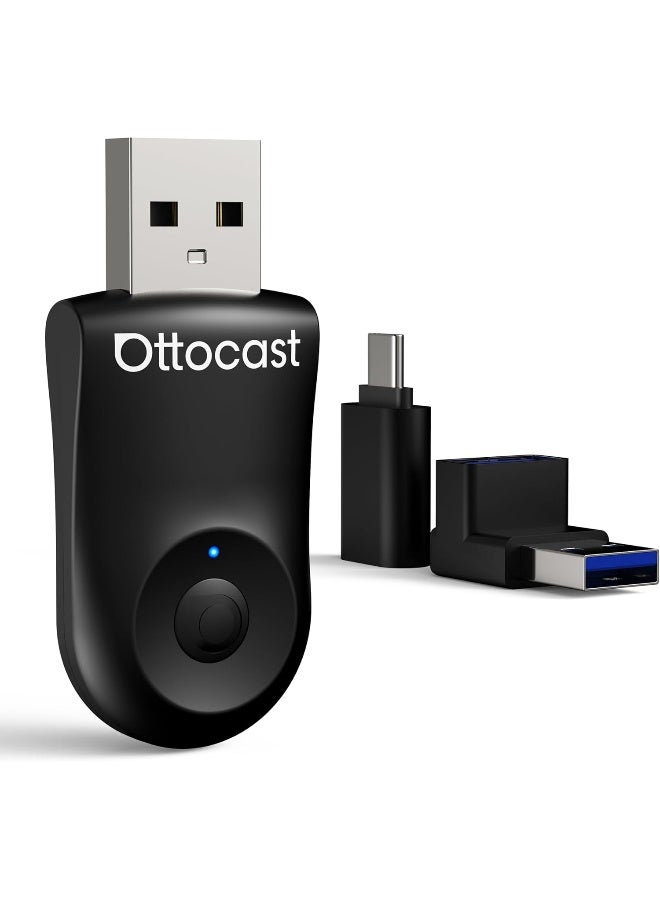 OTTOCAST Mini 2in1 Wireless Carplay Adapter for…