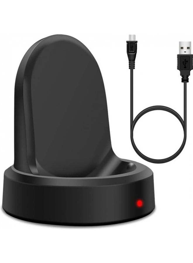 Compare Wireless Charger For Samsung Gear S3 FrontierS3 Classic Watch black at KSA Price
