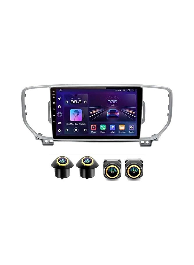 Compare Android Car Stereo for Kia Sportage 20162018 4GB RAM 64GB ROM Support Carplay, MLink WiFi BT, GPS, 9 Inch IPS.QLED, Fast interface, Screen with 360D Camera Included at KSA Price