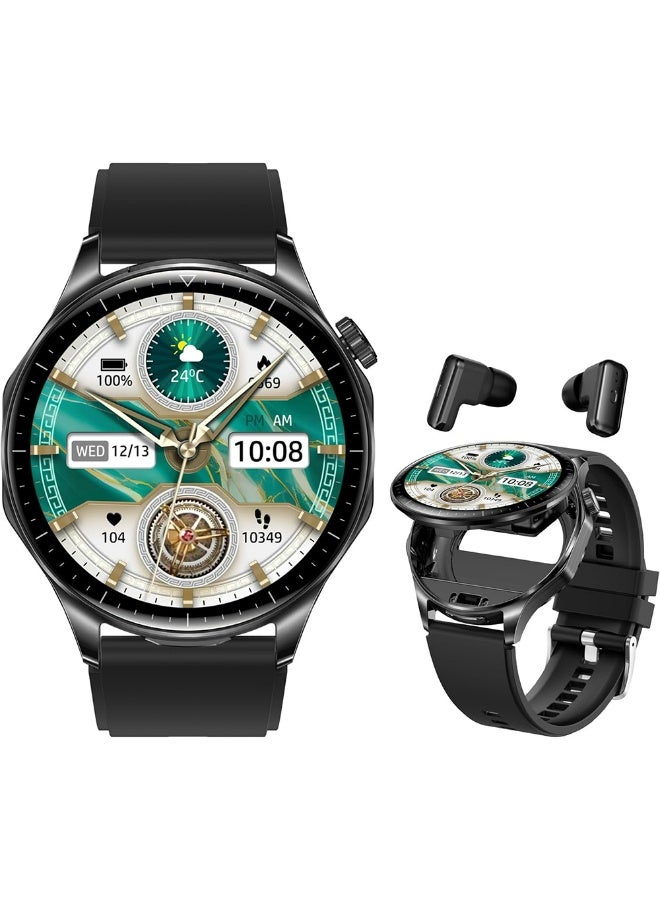 Smart Watch with Earbuds, 2 in 1 Bluetooth…