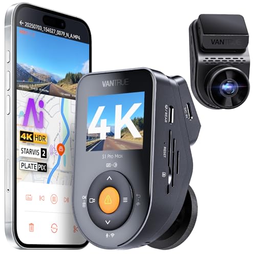 Vantrue S1 Pro Max AI Dash Cam ADAS…