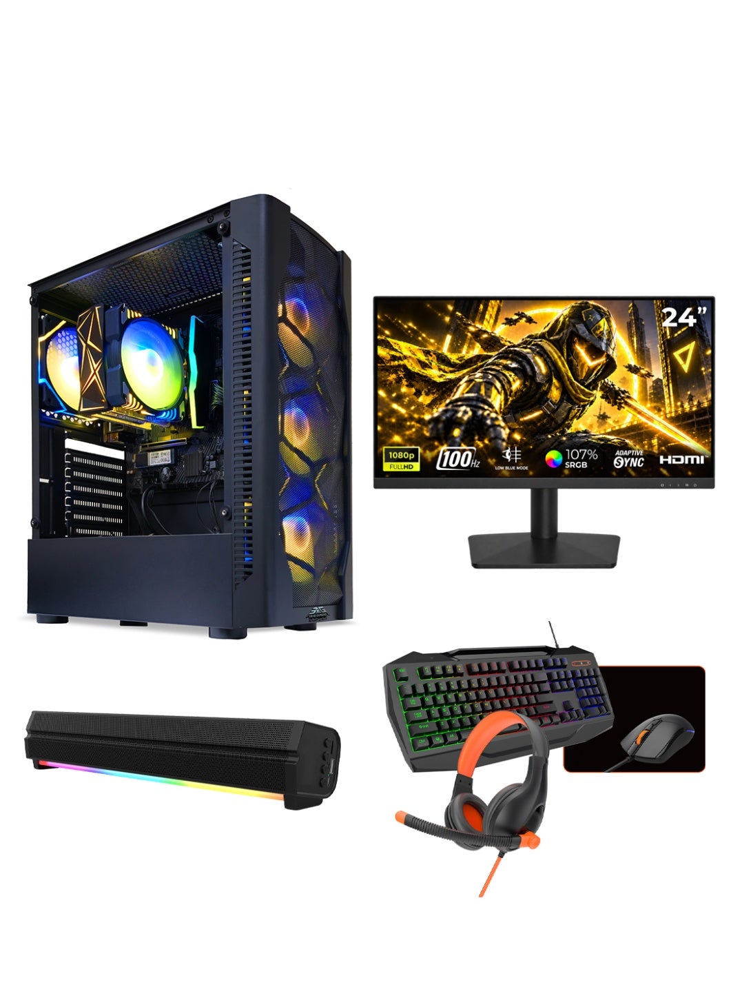 All In One Gaming PC Bundle - Intel…