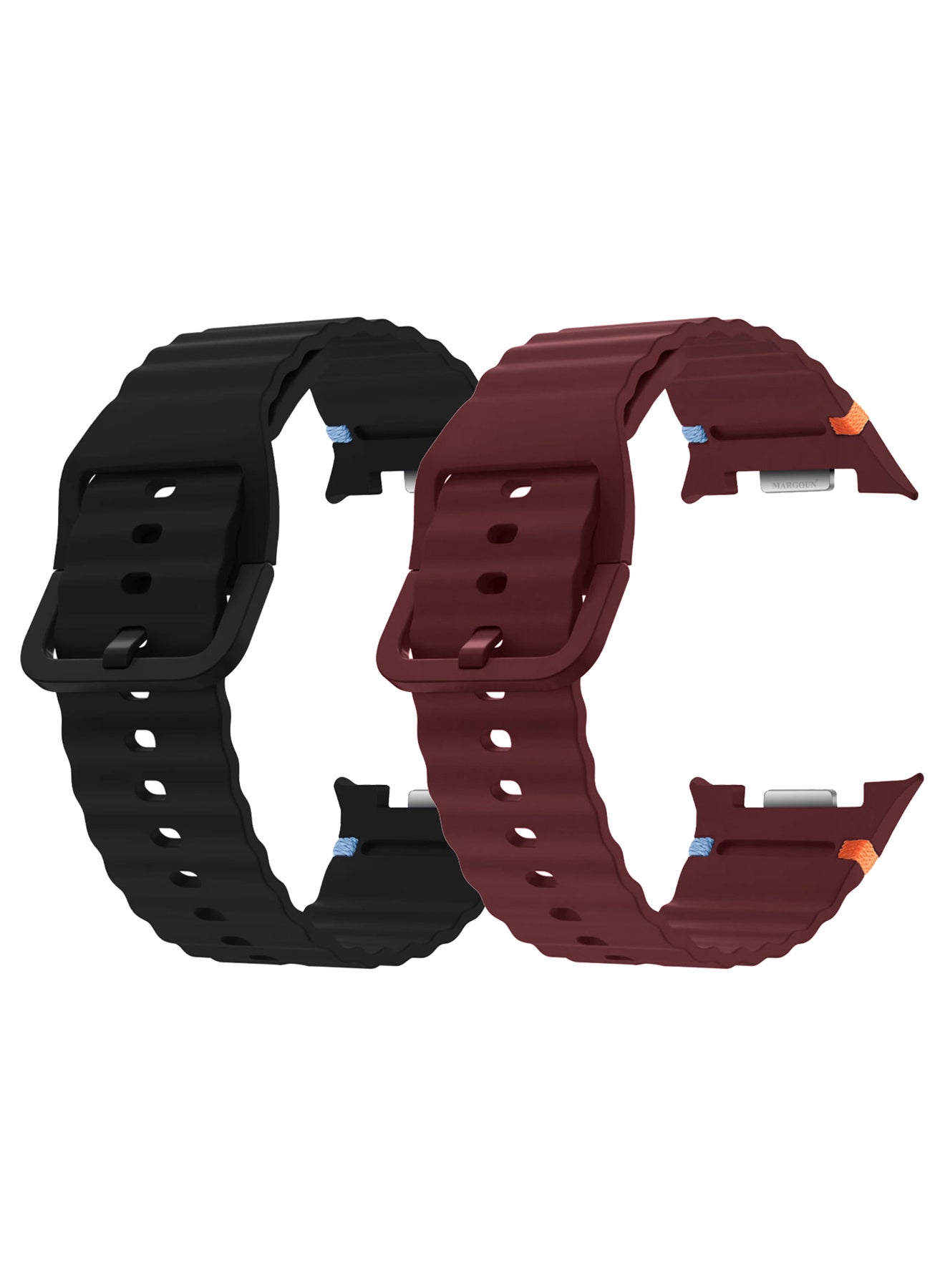 2 Packs Silicone Ocean Band for Samsung Galaxy…
