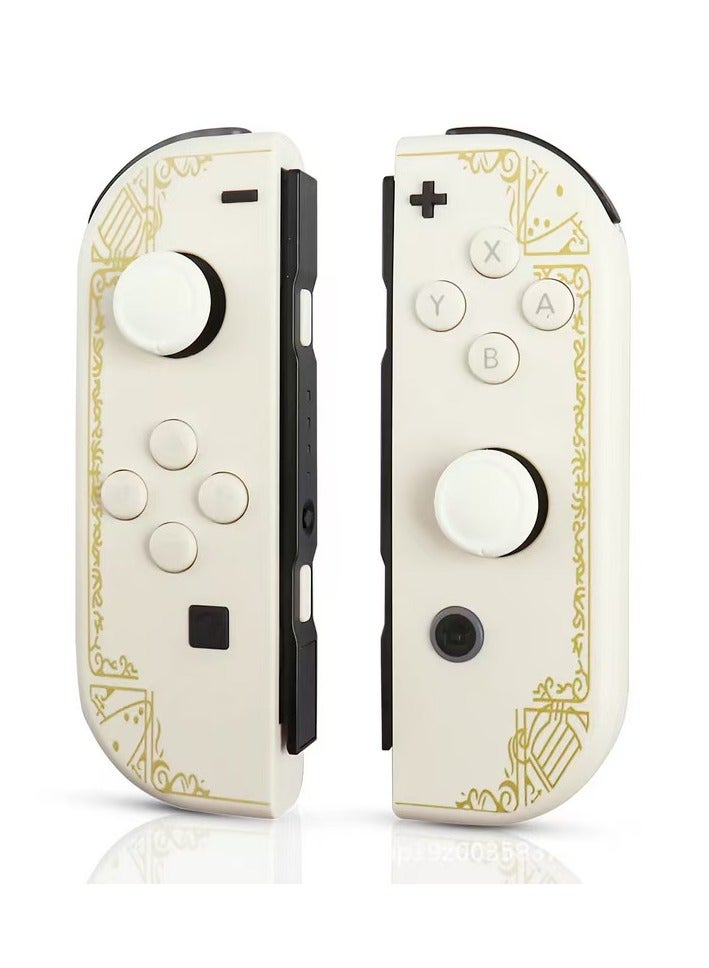 Compare Wireless Controller for Nintendo Switch, LR Controllers Replacement Compatible with Nintendo SwitchLiteOLED, Joystick with WakeupScreenshotDual VibrationMotion Control Function at KSA Price