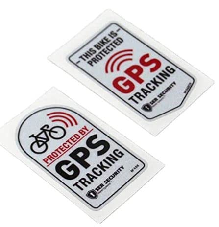 Compare 2Pcs Warning GPS Tracking Sticker Tracker Alarm car Bike Motorcycle Protected Bumper Sticker 3 in x 35 in at KSA Price