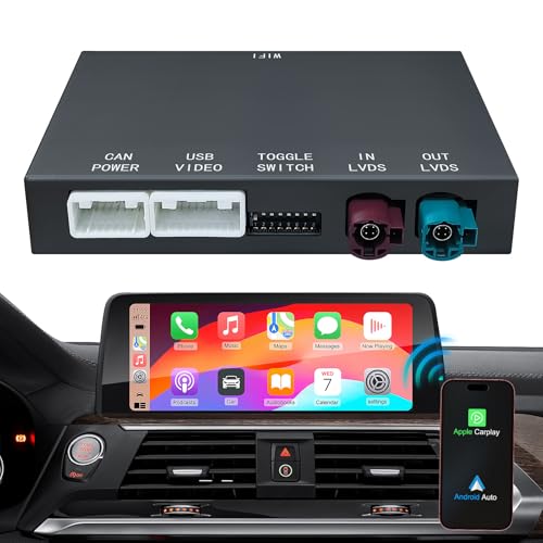 Geloo Wireless CarPlay Android Auto Retrofit Kit…
