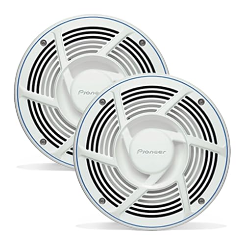 Pioneer TS-MR2040 8” Speakers (Pair) – 200W Max, Water-Resistant…