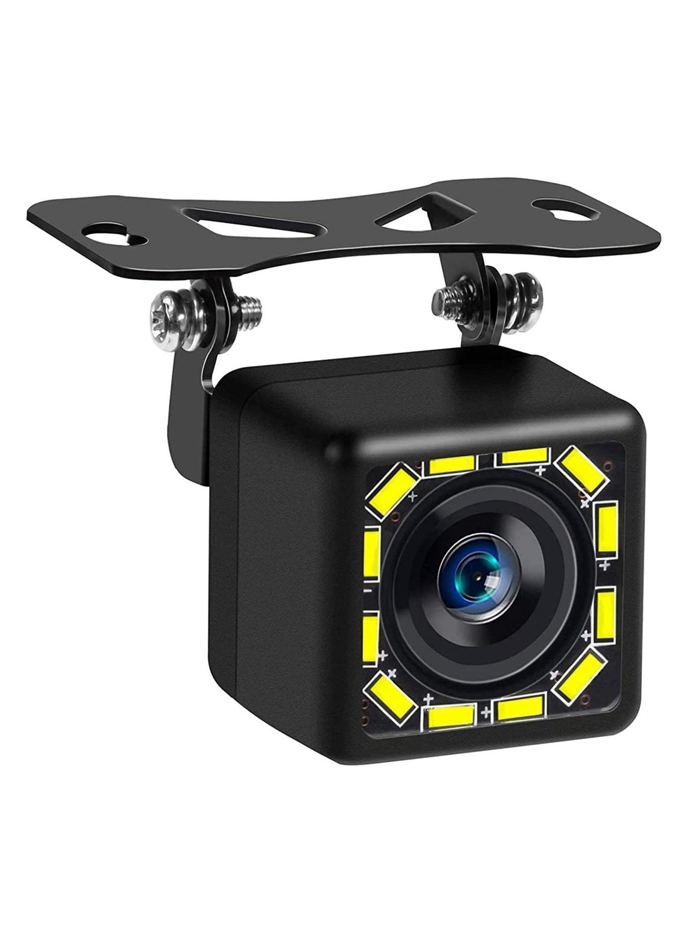 Compare Car Backup Camera , Rear View Camera Ultra HD 12 LED Night Vision,Parking Lines OnOff Waterproof Reverse Camera at KSA Price