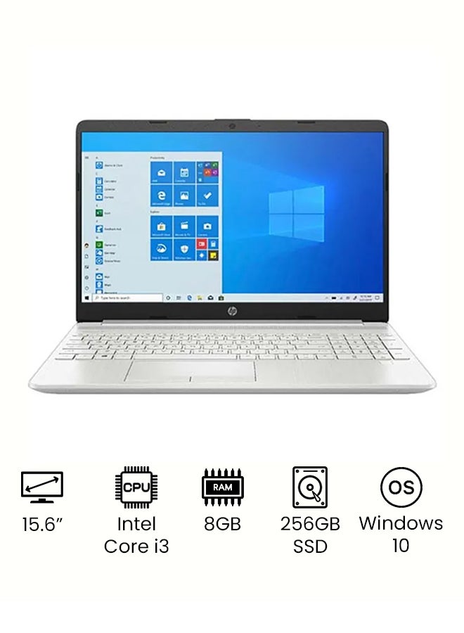 Compare 15DW3033DX Upgraded Version Laptop With 15.6Inch Full HD Display, 11th Gen Core i31115G4 Processor8GB RAM256GB SSDIntel UHD GraphicsWindows 10 EnglishArabic Silver at KSA Price