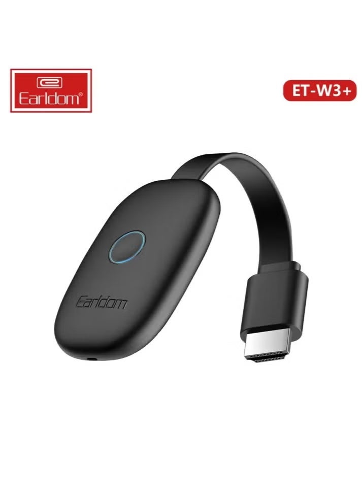 Compare Earldom W3+ Wireless Display Dongle HDMI AV Adapter for Android, iOS & Windows | Screen Mirroring for Smart TVs, Projectors & Monitors | Plug & Play Wireless HDMI Streaming Device | Portable, Easy Setup for Home, O at KSA Price