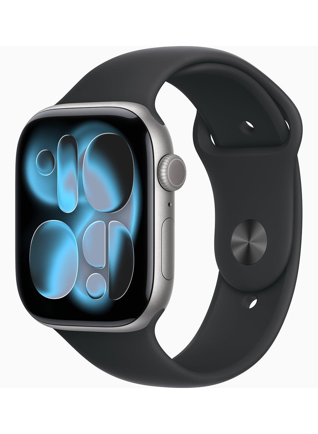 Compare Watch Series 11 GPS 46mm Middle East Version Space Grey Aluminium Case With Black Sport Band SG Case  ML at KSA Price