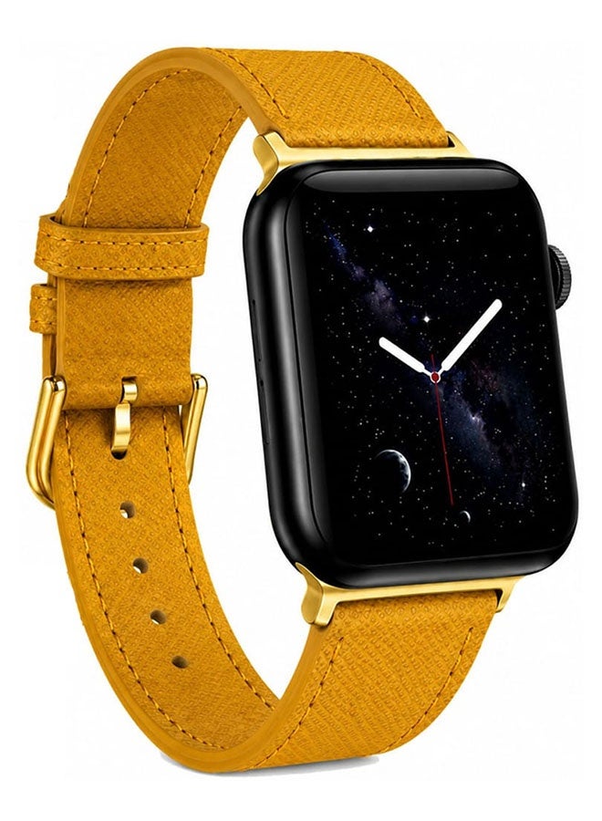 Leather Band Compatible with Smart Watch 42mm(Series…