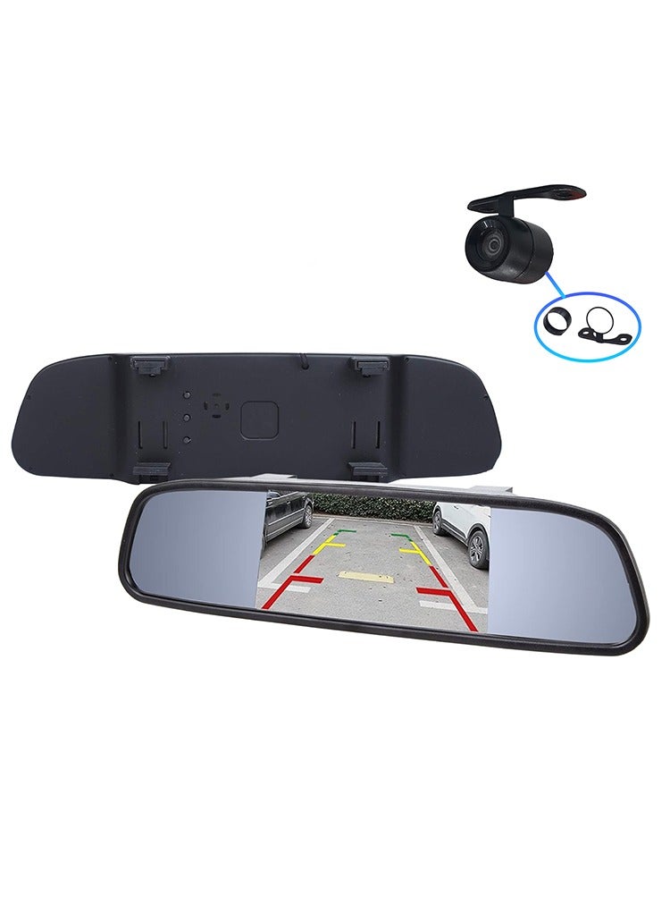 Compare Mr Smart Car Rearview Mirror Monitor with Backup Camera, AntiGlare Display, Builtin Navigation Controls at KSA Price
