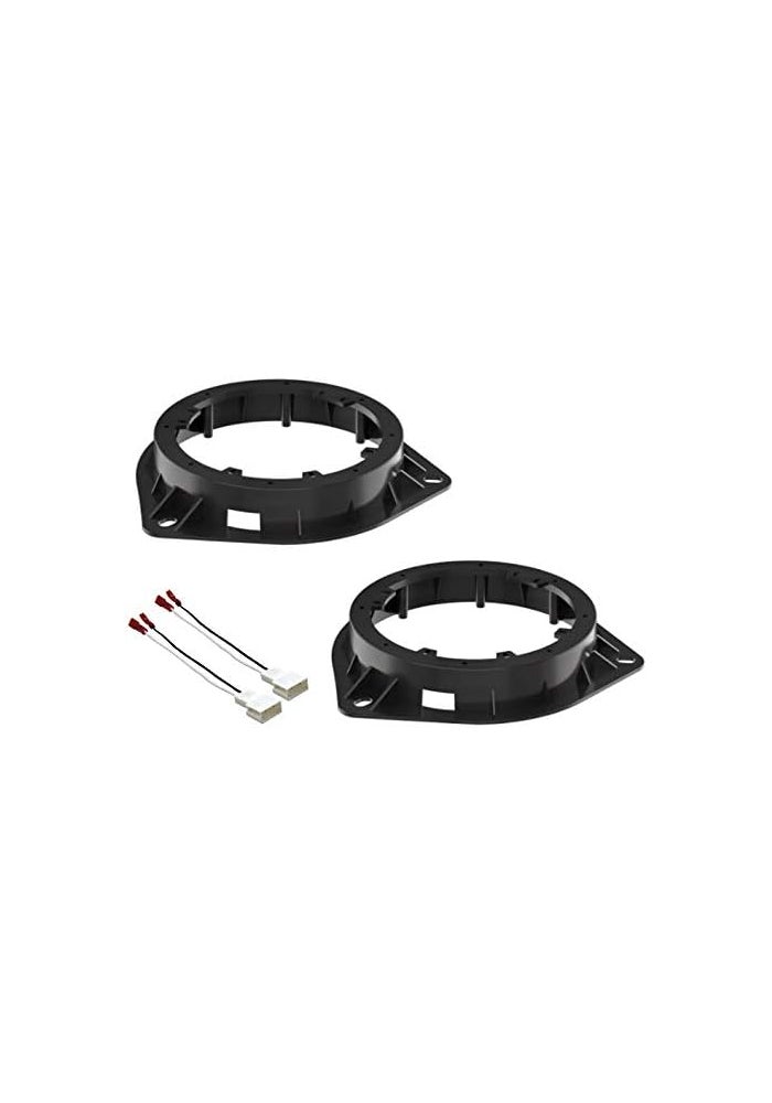 Compare ASC Audio Premium 6Inch Front Door Speaker Install Adapter Mount Bracket Plates + Speaker Wire Harness for Toyota at KSA Price