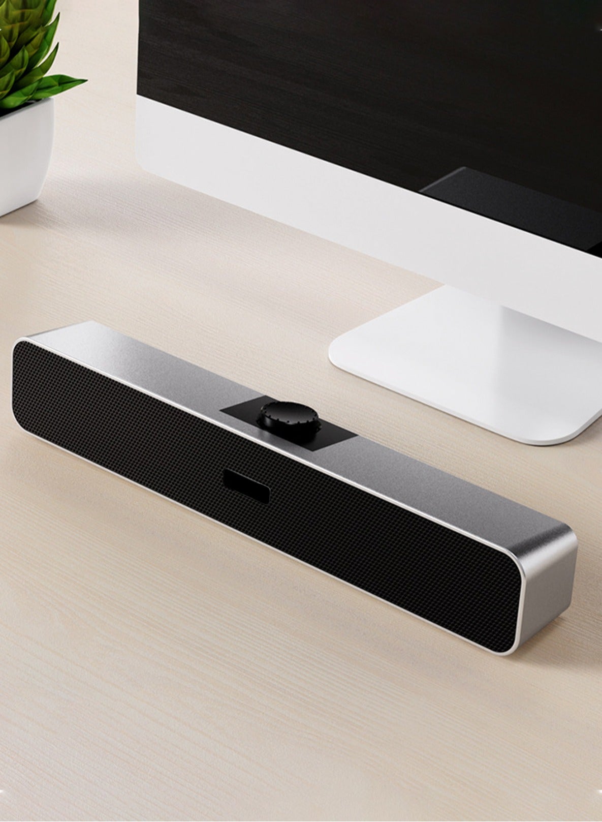 Computer Speakers with 3.5 mm Aux, Small PC…
