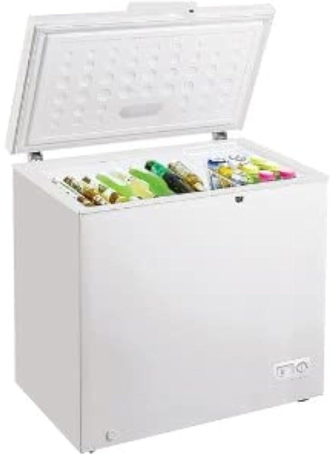 Compare Aftron AFF250H Chest Freezer, 200 Liter Capacity, White 200 L 100 W AFF250H white at KSA Price