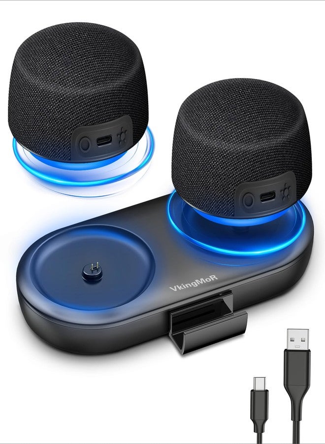 VkingMoR Bluetooth Speaker Set with Magnetic Base…