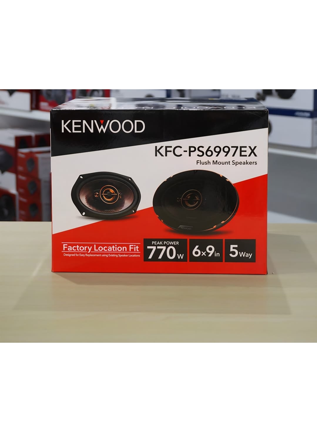 Kenwood KFC-PS6996EX Performance 6x9 Inch 5-Way…