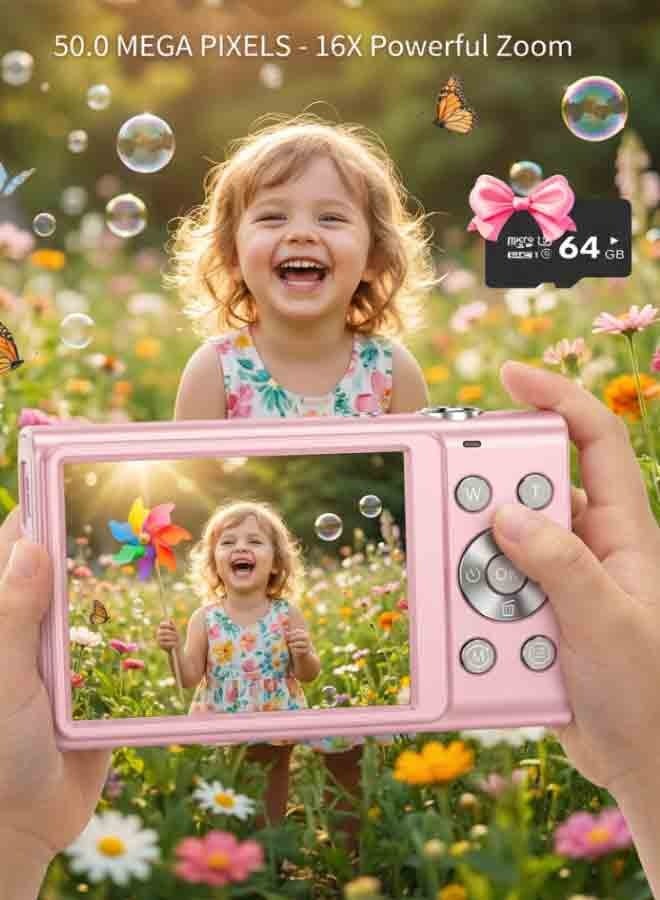 Digital Camera, Vlogging Camera, Kids Camera Point…