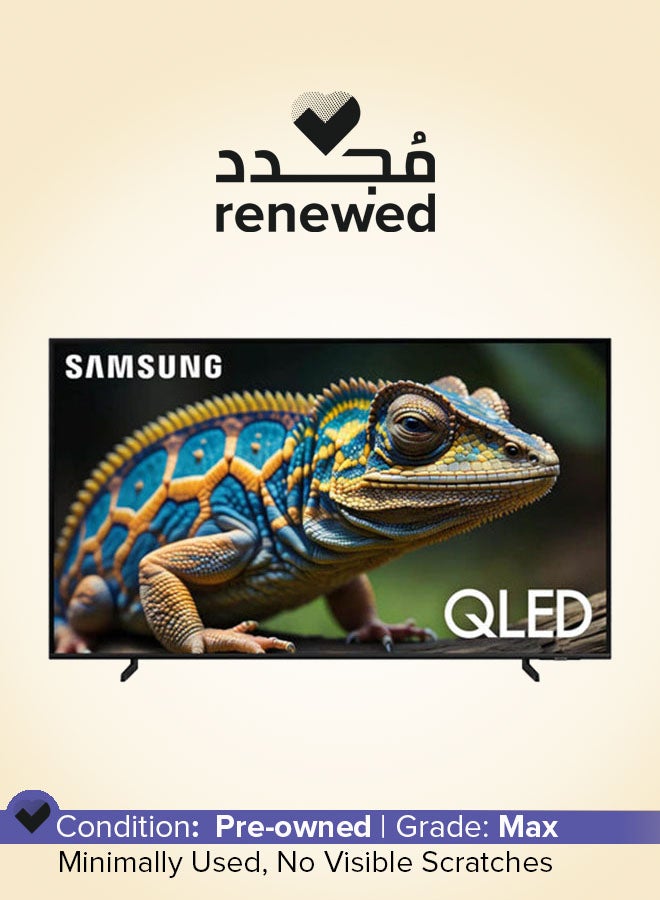 Compare Renewed  85Inch Smart QLED TV 4K 85Q60D Black at KSA Price
