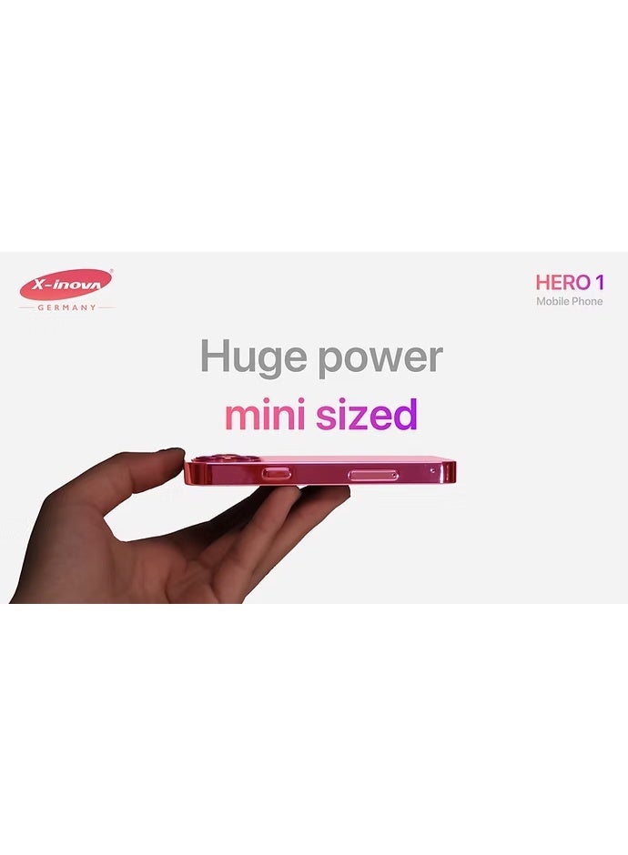 Compare XINOVA HERO1 black Compact 2.01 Screen, 9.5mm Slim Design, Loud Speaker, 1000mAh Battery, 0.3MP Camera, FM Radio – Perfect for Simple, Everyday Use at KSA Price