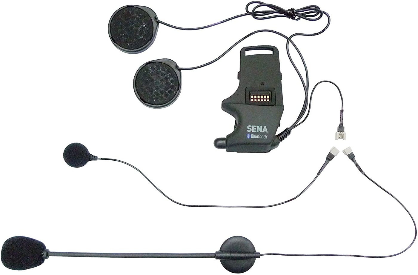 Compare Sena SMHA0302 Helmet Clamp Kit with Boom and Wired Microphones for SMH10 Bluetooth Headset, Black at KSA Price