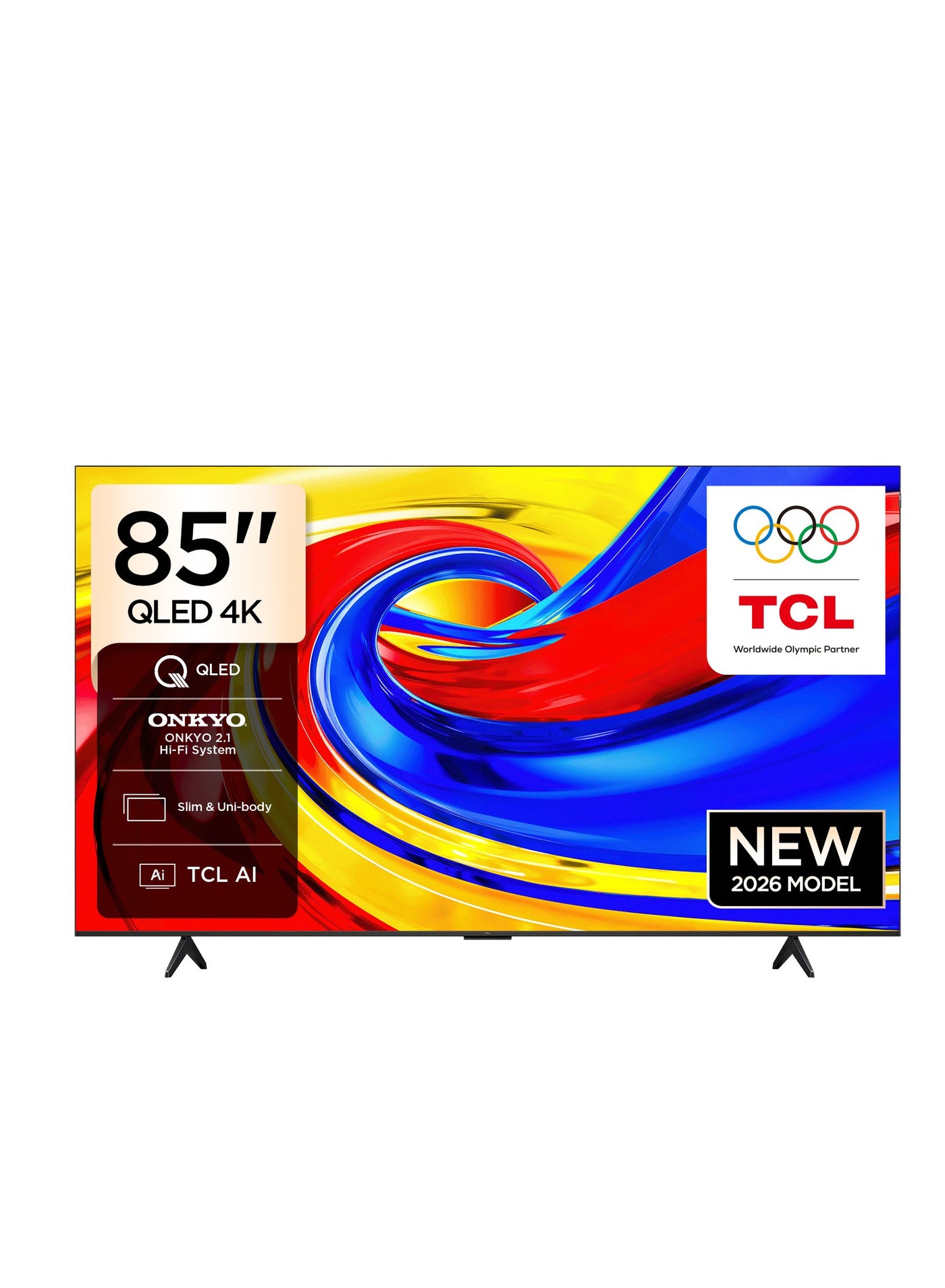 Compare 85Inch 4K QLED Smart TV with Google TV, ONKYO Audio System, Dolby Atmos & DTS Virtual:X, 120Hz VRR Support 85P7L black at KSA Price