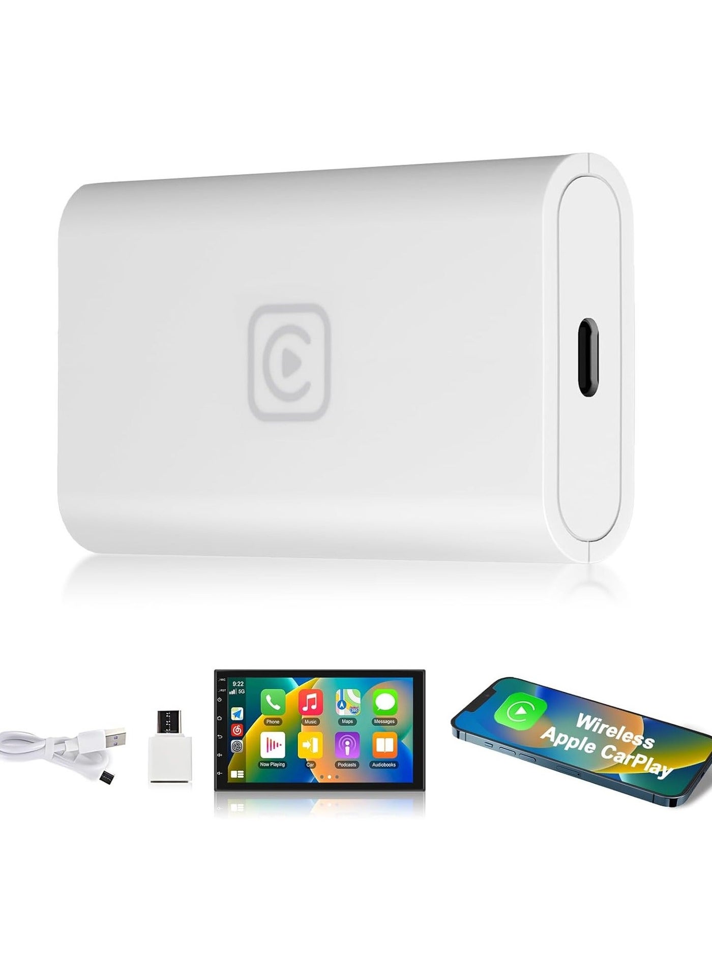 Wireless Carplay Adapter, for Factory Wired Carplay…