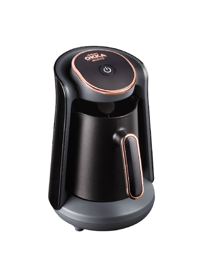 Compare 4 Cup Compact Construction Okka Minio Electric Turkish Coffee Maker Black 1 L Ok004 Black at KSA Price