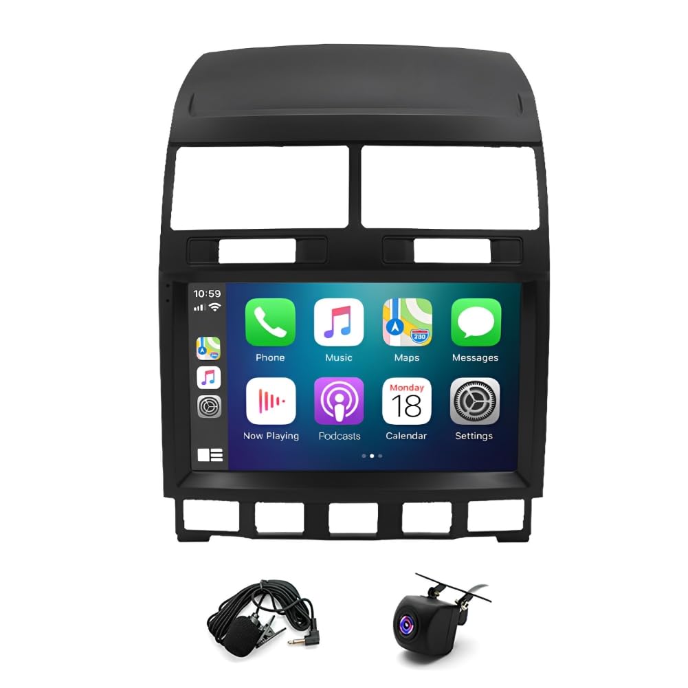 Compare 9 Android 13 Double Din Car Stereo with Wireless Carplay Android Auto fit for VW Touareg 20032010 IPS Car Audio Receiver wWiFi GPS Bluetooth AHD Backup Camera MicSWCAV inFMAM Radio Receiver at KSA Price