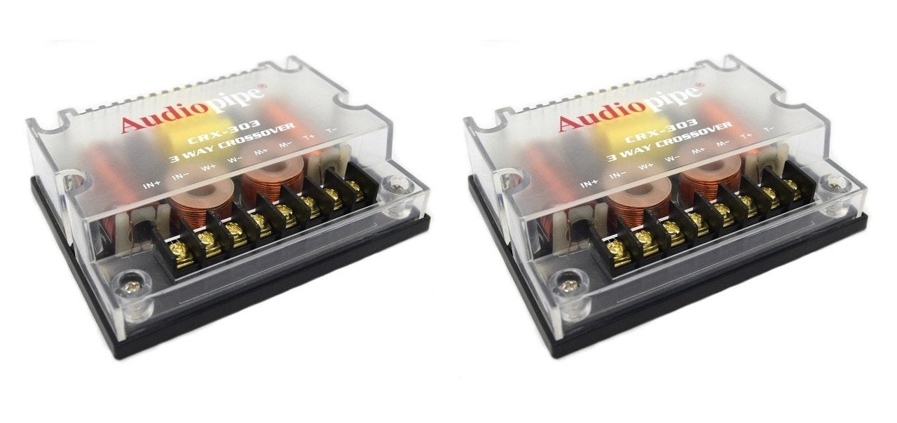 2 Pack 4 Ohm 3 Way Passive Crossover…