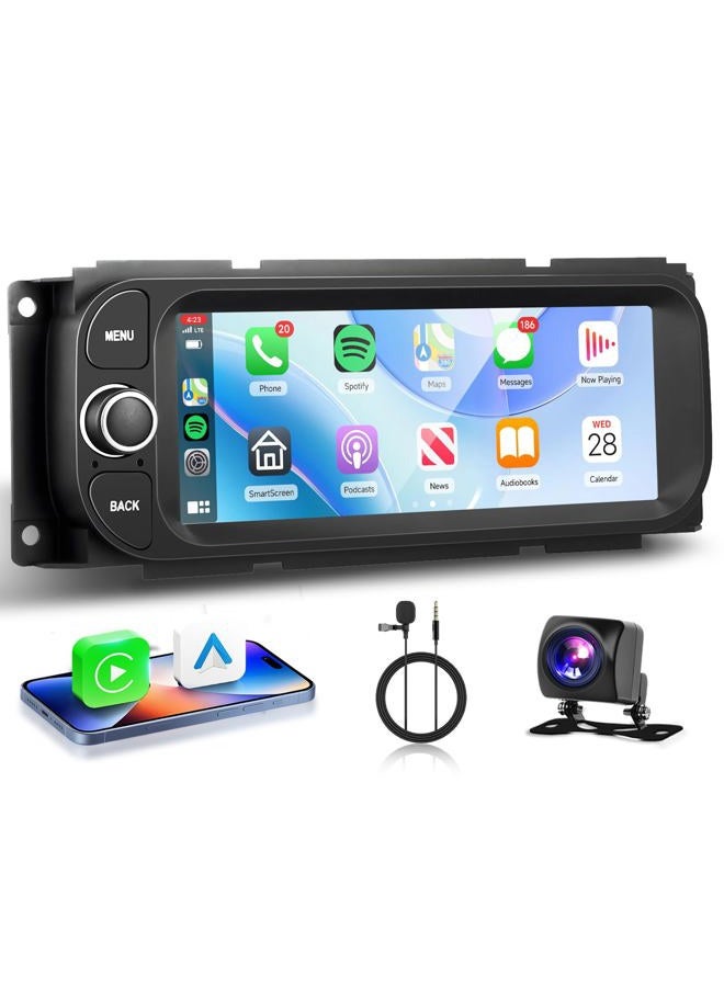 Compare 4Core+64G Radio for Dodge Ram 150025003500 20022006,for Jeep Grand Cherokee 19992004,for Jeep Wrangler 20032006Android Wireless CarPlay Android Auto 5G WiFi 6.86” IPS Touch Screen Car Radio at KSA Price