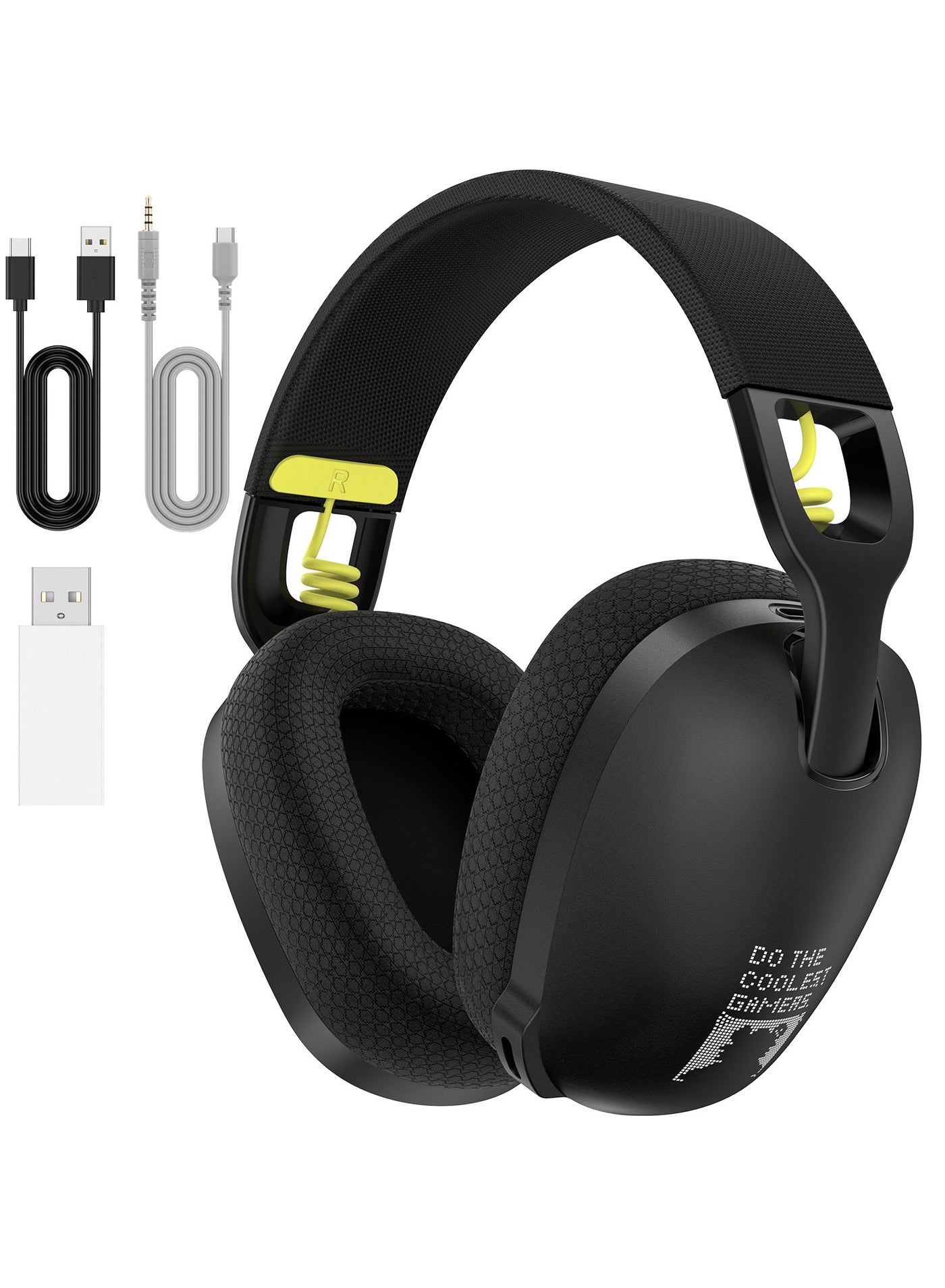 B2 Wireless Gaming Headset with Mic,Over-Ear Gaming…