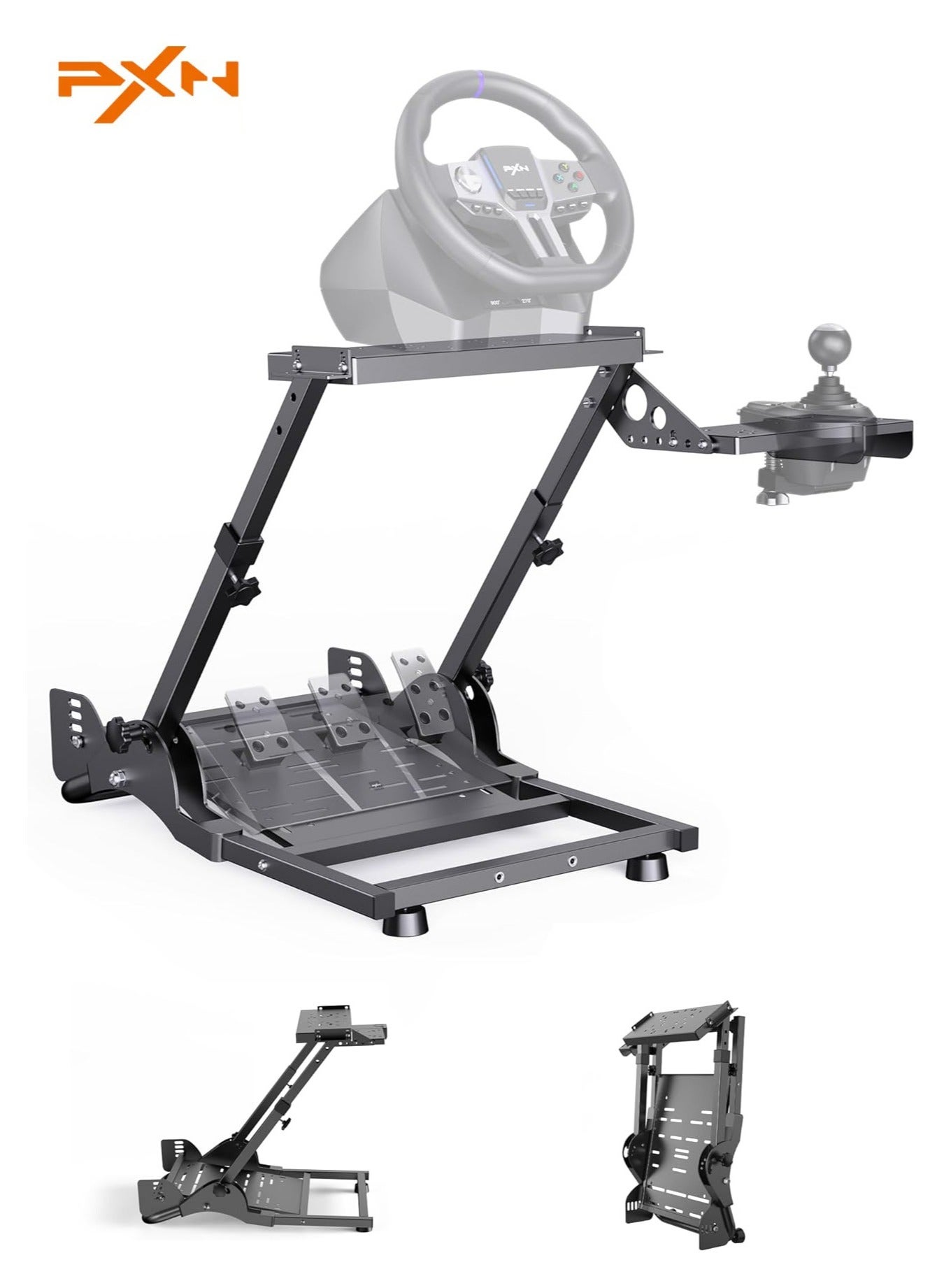 A10 Sim Racing Wheel Stand – Universal Adjustable…