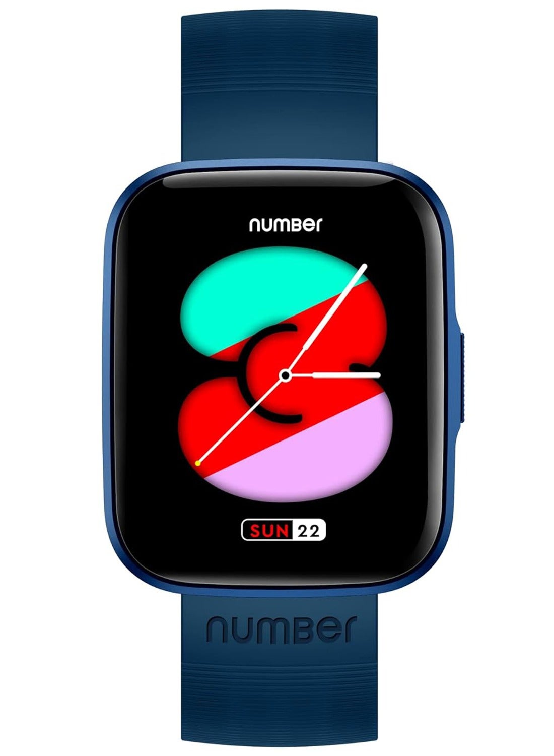 Compare Number XTRO1, Industrys Slimmest watch, 1.69” Full Touch Display, Calling alert, Sports Modes, IP68, Sp02 Smartwatch Blue at KSA Price