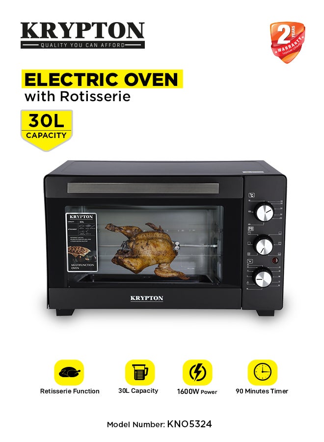 Electric Oven With Rotisserie , Grill Function…