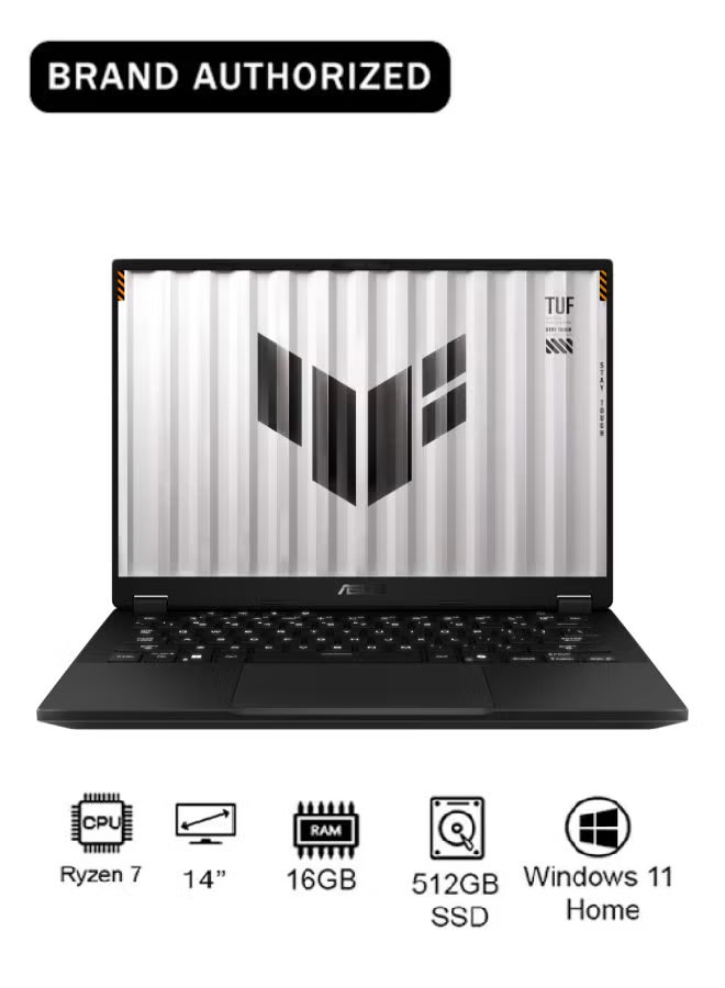 Compare TUF Gaming Laptop A14 Laptop With 14Inch Display, AMD Ryzen 7 260 Processor16GB RAM512GB SSDNvidia RTX 5050 Graphics CardWindows 11 Home Jaegar Gray at KSA Price