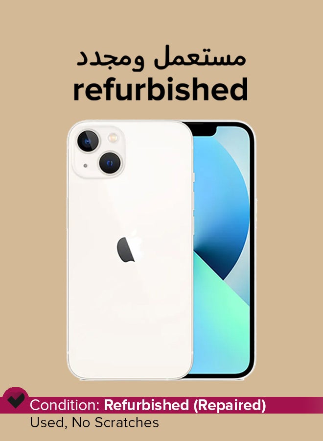 Compare Refurbished  iPhone 13 Mini 128GB Starlight 5G With Facetime at KSA Price