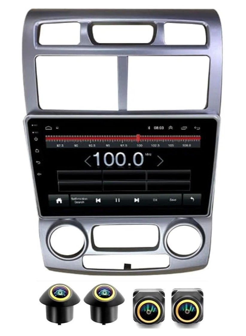 Compare Android Car Stereo for KIA Sportage 20052010 4GB RAM 64GB ROM Support Carplay, MLink WiFi BT, Radio GPS, 10 Inch IPS.QLED, Fast interface, Touch Screen with 360D Camera Included at KSA Price