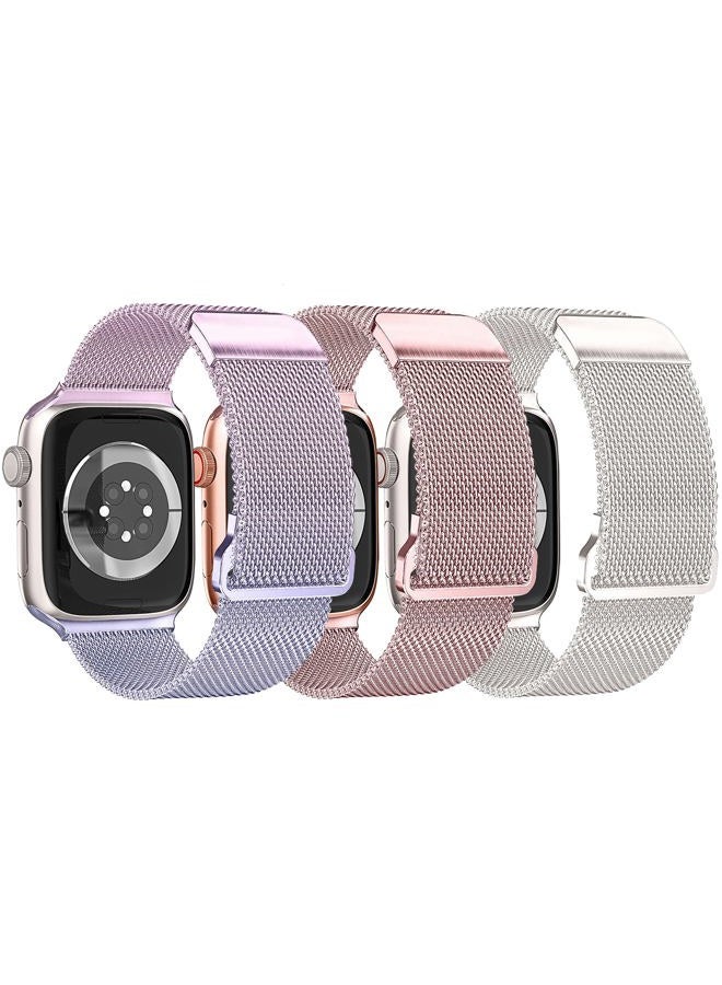 3 Pack Metal Bands Compatible with Apple Watch…