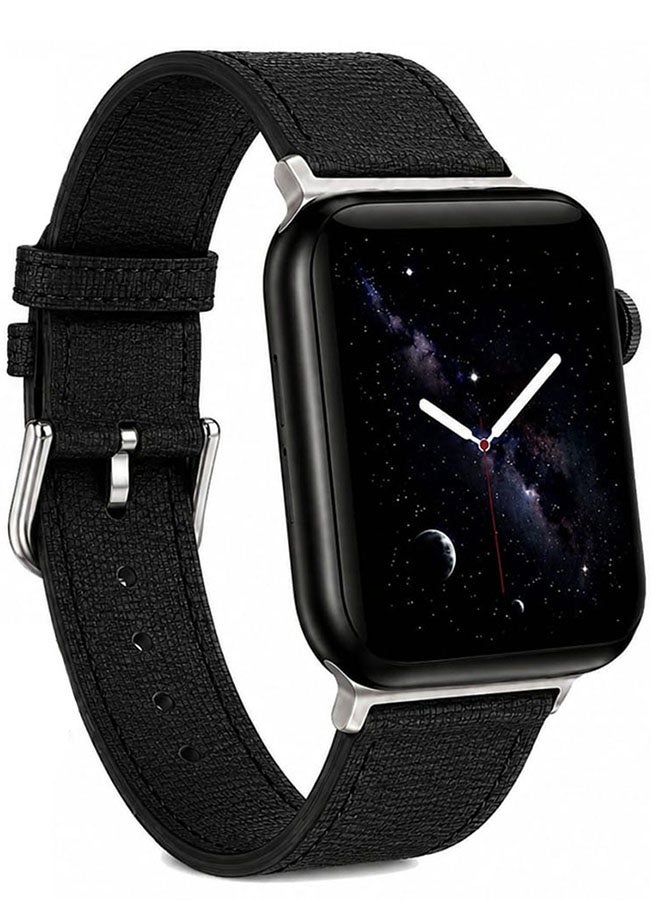 Leather Band Compatible with Smart Watch 44mm 45mm…