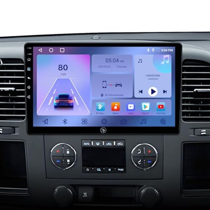 Touchscreen Car Stereo Radio Upgrade For Chevy…