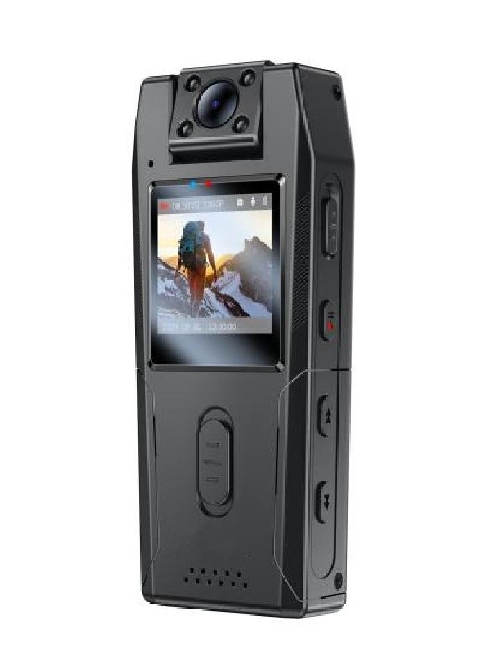 Compare 1080P Outdoor Camera with 180° Rotating Lens & 1.3 HD Screen OUTDOOR BODY CAMERA BLACK at KSA Price